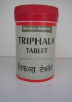 Shree Shanker Ayurvedic, TRIPHALA Tablet, 100 Tablets, Constipation, Indigestion, Gas, Skin Diseases